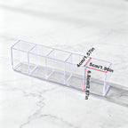 Multi-Layer Acrylic Transparent Step Storage Rack for Cosmetics/Decorations/Office Supplies Retail Display Box Organizer Cabinet
