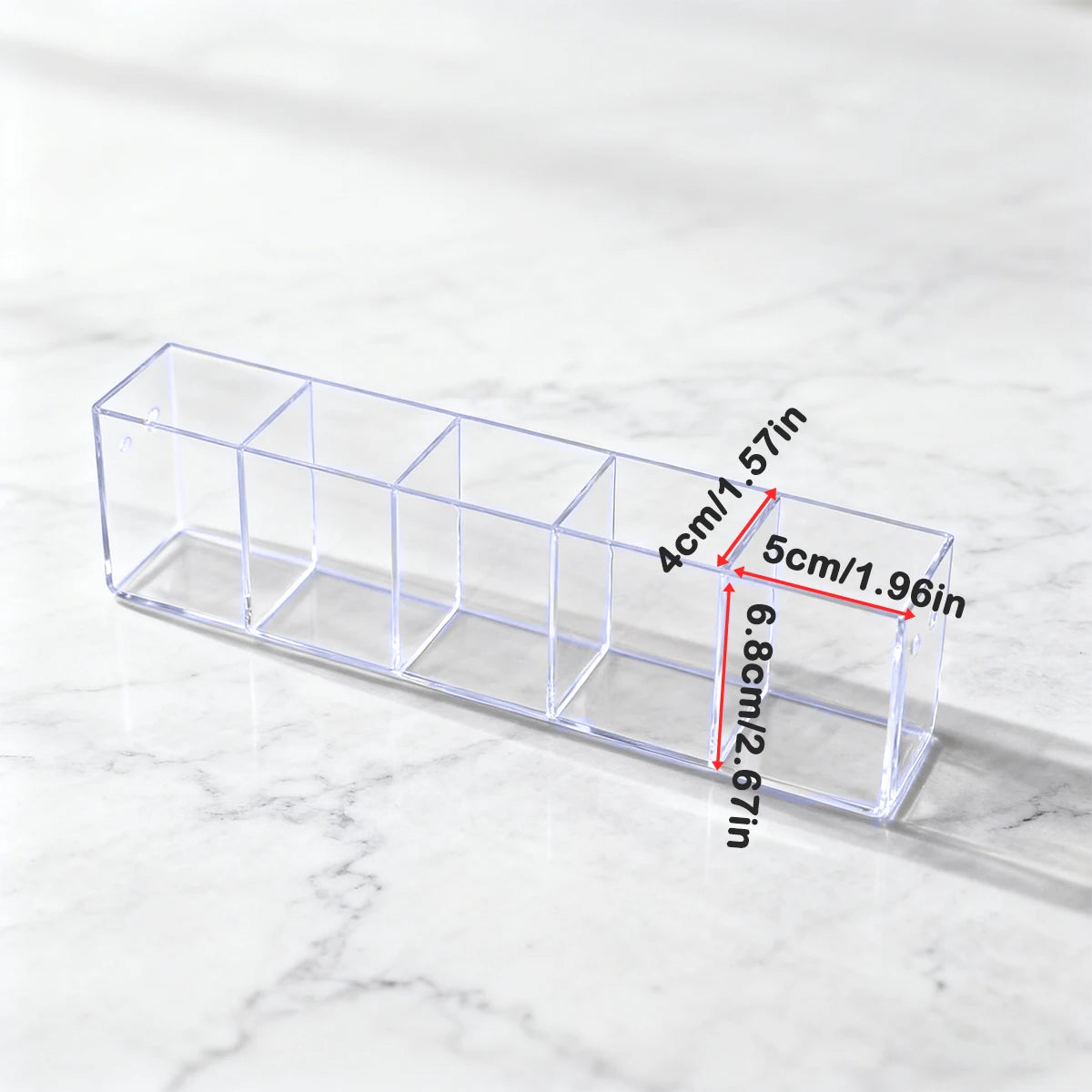 Multi-Layer Acrylic Transparent Step Storage Rack for Cosmetics/Decorations/Office Supplies Retail Display Box Organizer Cabinet