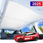 For Tesla Model Y Juniper 2025 2026 Launch Sun Shade Front Rear Side Window Sunshade Windshield Sun Outdoor Camping Accessories