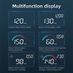 AD M22 GPS HUD For All Cars Head Up Display Universal Digital GPS Speedometer LCD Projection On Glass Windshield Projector Speed