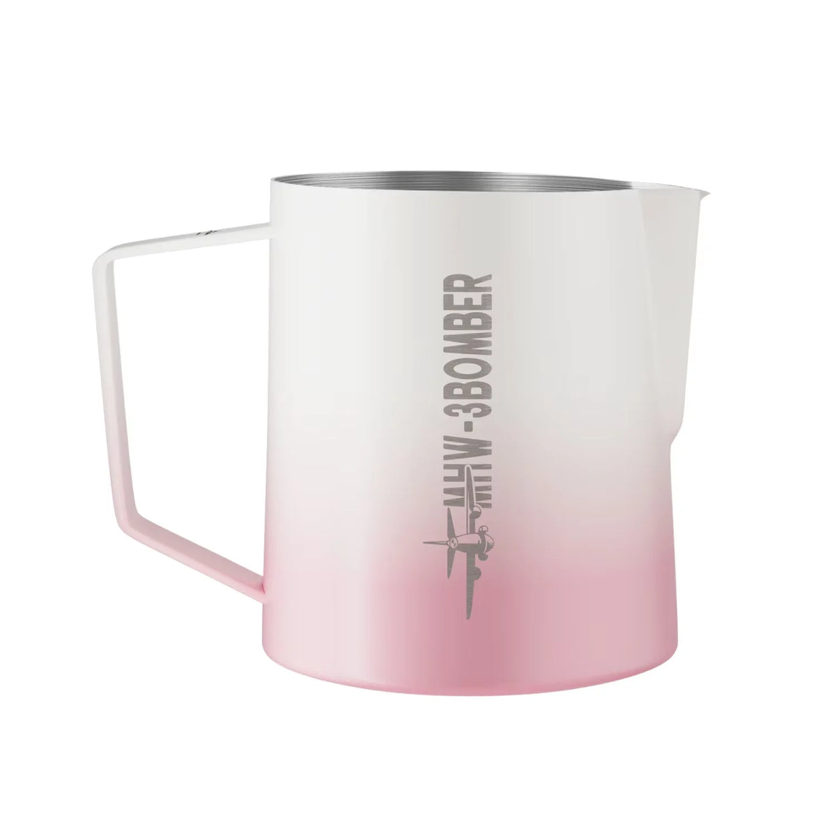 MHW-3BOMBER Classic Milk Frothing Pitcher 500ml Red Stainless Steel Steaming Pitchers Cappuccino/Latte Art Milk Cup Coffee Tool