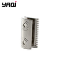 YAQI Harlequin 316 Stainless Steel Polished Safety Razor Head with 0.90mm Blade Gap