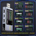 FNIRSI-FNB58 USB Tester Voltmeter Ammeter TYPE-C Fast Charge Detection Trigger Capacity Measurement Ripple Measurement
