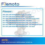 Aluminum thermostat for Land Range Rover Sport Discovery LR3 LR4 Jaguar XF 2.7 3.0 diesel Housing Water Outlet LR073372