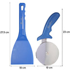 Pizzathome Flexible Scraper Anti-heat Shockproof Spatula Food Grade Non-Stick Scratch Resistant Dough Cutter Flexibility Scraper