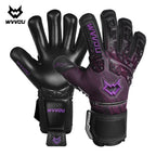 WVVOU Soccer Goalie Gloves for Adults and Youth, High Performance Goalkeeper Gloves with 5 Detachable Finger Saves