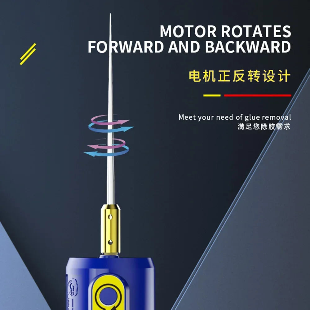 Mechanic IR14 Electric OCA Glue Remover Tool With Led Display For Phone Screen OCA Polarized Clean Electric Grinder Hand Tools