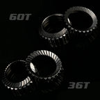 GOLDIX bicycle hub ratchet meshing spiral for 370/350/310/180/160 hubs, 36T or 60T