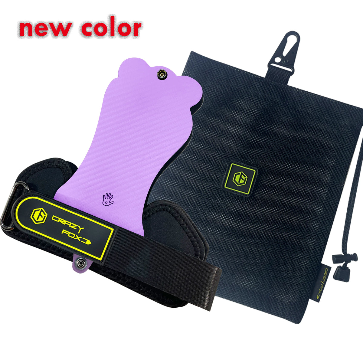 Frog Snap Rubber Hand Grips Crazy Fox Anti-Slip No Chalk Gymnastics Grips Bag Gym WOD Calleras Guantes Weightlifting Gloves