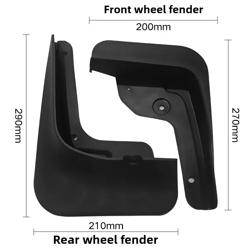 For Hyundai Tucson 2021~2023 New Upgraded TPE Material Car Mud Flaps Front Rear Wheel Mudguards Splash Guards Fender Accessories