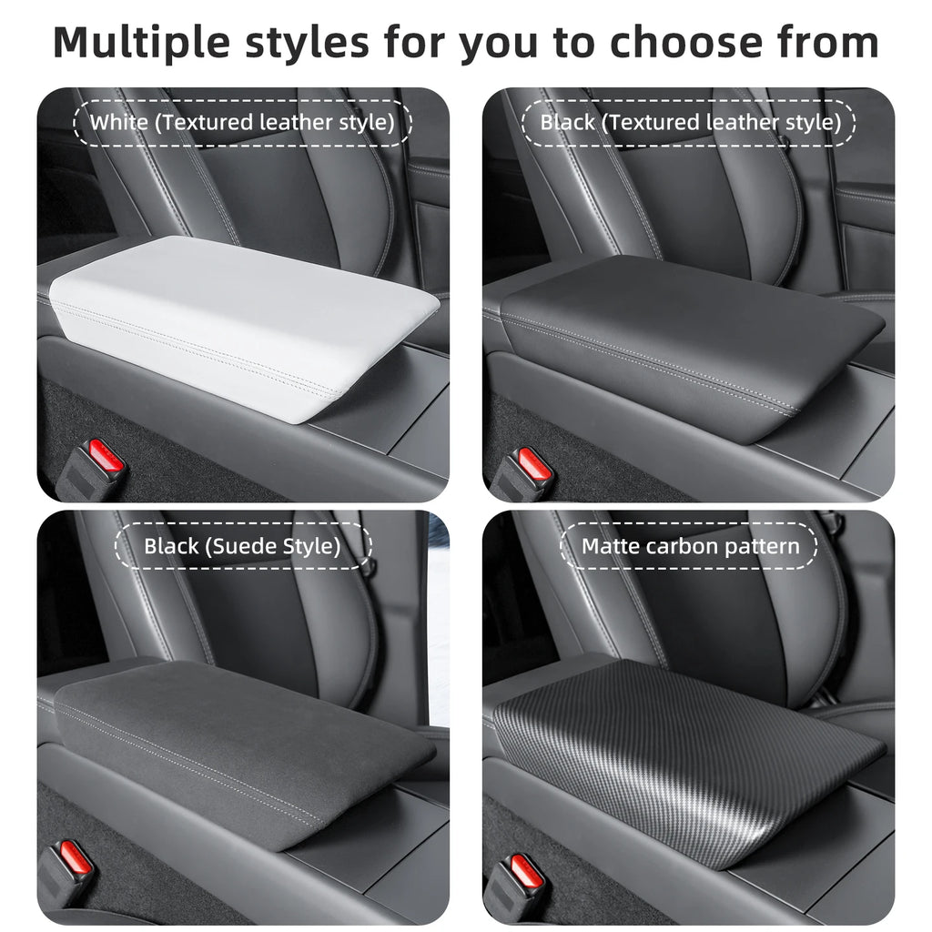 For Tesla Model 3 Highland Y Juniper Armrest Box Protect Cover Center Console Anti-Scratch 2026 2025 Car Accessories