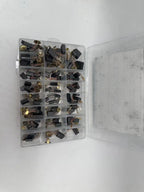 92 Pieces of Motor Carbon Brushes 23 Different Sizes of Carbon Brushes Are Used to Replace and Repair Power Tool Parts