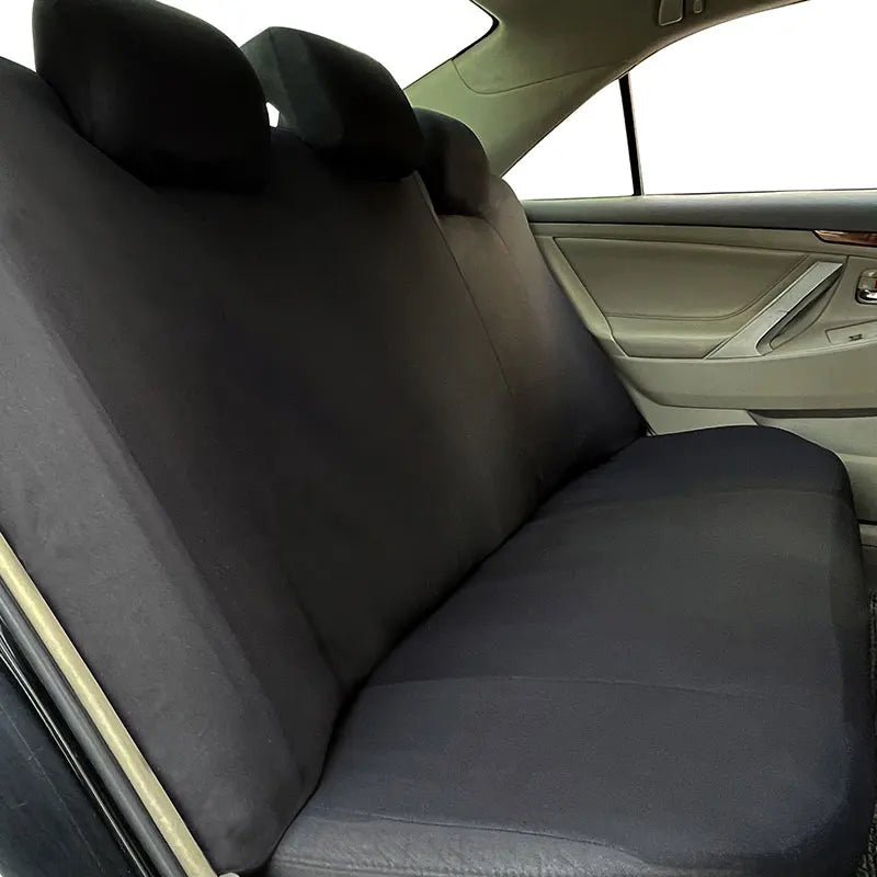 Universal breathable car seat covers air mesh + polyester fabric, 2 front seats or 5 seat set