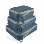 Luggage Cubes Organizer Portable Travel Storage Bag Compressible Packing Cubes Foldable Waterproof Travel Suitcase Nylon Handbag