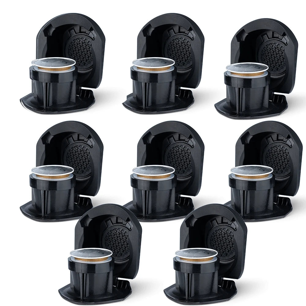 icafilas Dolce Gusto Adapter Coffee Capsule Nescafe Reusable Capsule Transfer To Nespresso Filter for Genio S / Piccolo XS