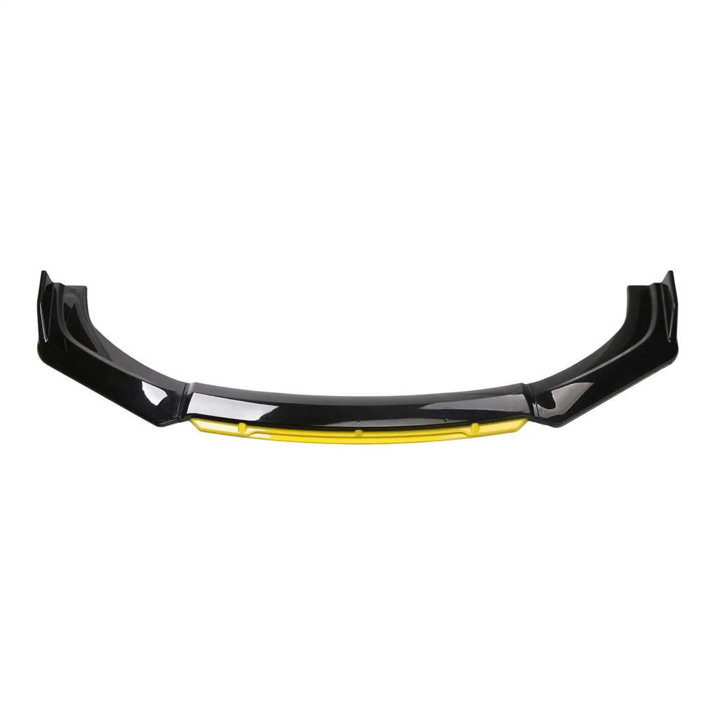 3 Pieces Universal Car Front Bumper Lip Kit Easy to Install Car Front Bumper Lip Spoiler Splitter Diffuser Automotive Splitter
