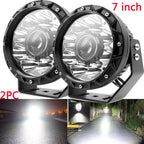 12V 24V for search light vehicles high power Long Range Survey Light  4x4 Driving Work Led Off Road 12v 24v Car Truck ATV SUV