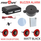 4x16.5mm Flat Parking Sensor Front Rear Universal Reverse Radar Buzzer Sound Alarm Easy Install Auto Safety Vehicle Accessories