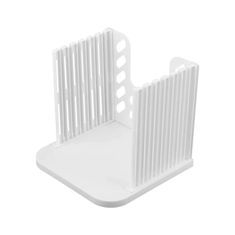Foldable Bread Slicer Guide for Toast & Loaf Cutting Stand, Homemade Bread Slicing Tool