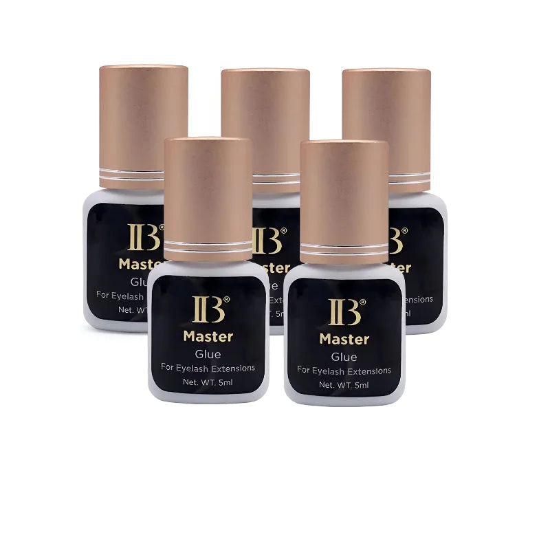 5/10Pcs New IB Master Glue for Eyelash Extensions Korea Original 5ml 0.5 Sec Fast Drying IB Eyelash Extension Supplies Adhesive