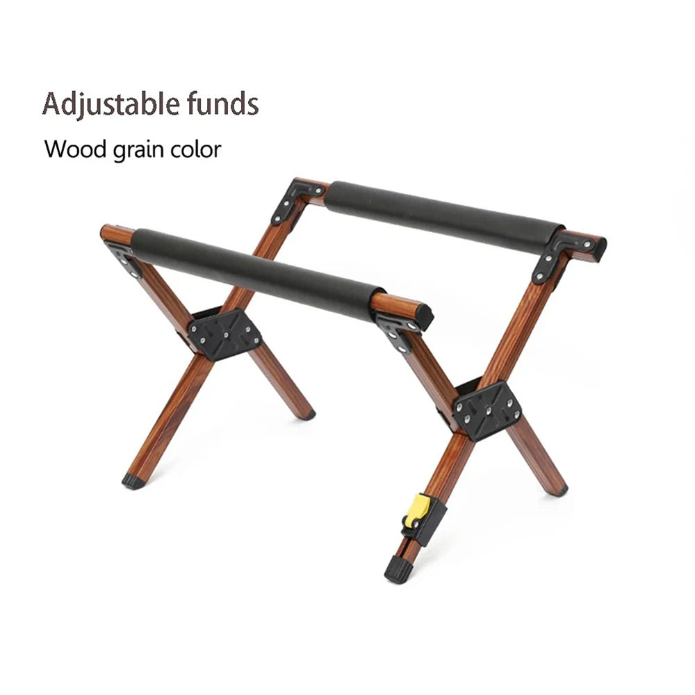 Outdoor Foldable Cooler Stand Camping Foldable Alloy Icebox Stand Mountaineering Support Rack Multi-Functional Non-Slip Stand