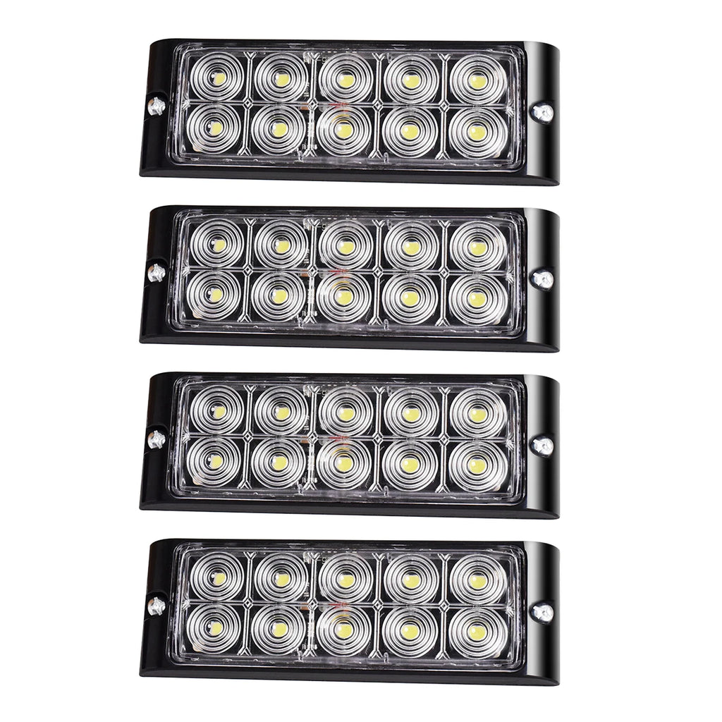 4 Pieces High Bright LED Side Light For Lorry/Truck/Pick up12V/24V White/Blue/Green/Red/Yellow Long Life Span Easy Installation