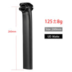 ELITAONE Merida Reacto Carbon Seatpost 260/310/360mMM 5mm Offset Seat Tube Bicycle Parts 125G