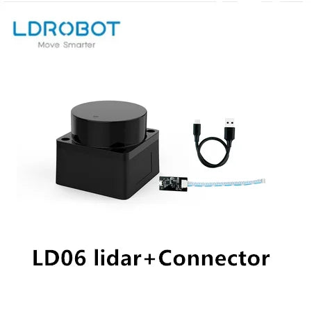 LDROBOT D500 kit 12meters Radar Lidar COIN-D4 Scanner 360 Degree Scanning 30000Lux Support ROS1 and ROS2 for Indoor and outdoor