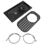 Pitcher Rinser Cup Washer Glass Sink Rinser Water Saving Easy To Install High Pressure Washing with Drip Tray for Coffee Shop