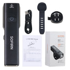 Sofirn BS01 Bicycle Light IP65 Waterproof 2000LM Bike 5000mAh Battery Flashlight USB Charging Brightness Adjustment MTB Light