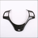 cheya Car Steering Wheel Button Decoration Frame Trim for BMW 1 3 Series E82 E84 E87 E90 E92 E93 2004-2012 Interior Accessories