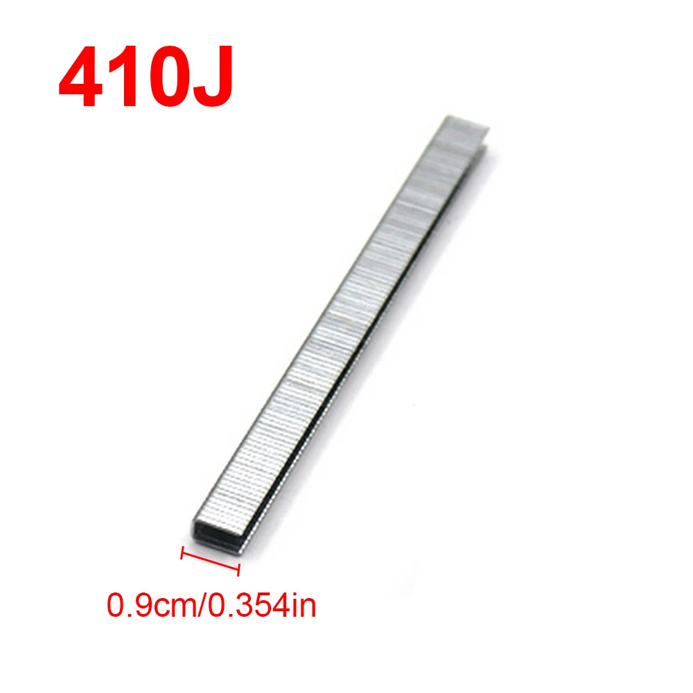 3610Pcs 410J 413J 416J 419J 422J Staple Framing Tacker U Shaped Nail For Electric Stapler Gun Furniture Cabinet Woodworking