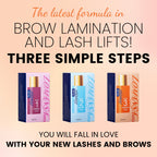 Lomansa 15 Pieces/Lot 8-12 Minutes Brow Lamination Kit 2 In 1 Sachet Perm Fixation Lotion Lash Lifting 6-8 Weeks Makeup Tools
