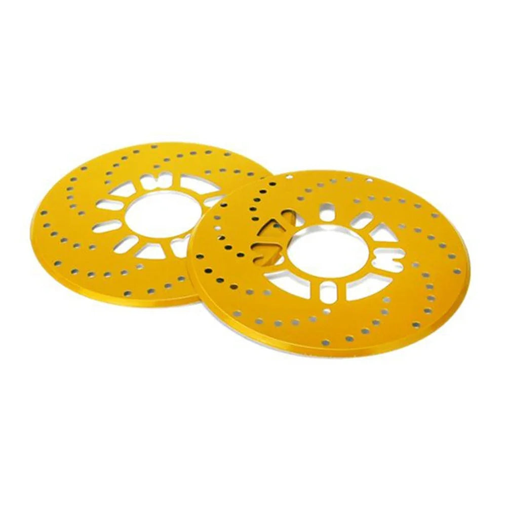 2PCS Brake Disc Decorative Piece Hubcaps The Car Parts for Cover Refit Aluminum Alloy Modification Replacement Disk