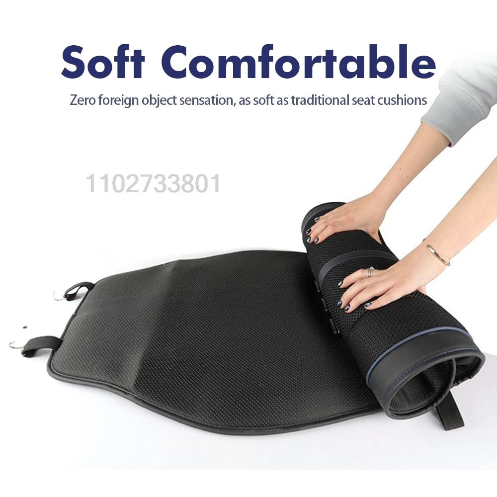 12V/24V Car Front Seat Cushion with Intelligent Fans Quick Cooling Summer Breathable Ventilated Seat Cushion Cars Accessoires