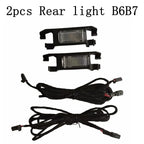 Car Interior Rear LED Footwell lights wiring harness For vw PASSAT B6 Jetta golf 5 MK5 6 MK6 A3 A4 A6 seat Leon Toledo 3AD947409