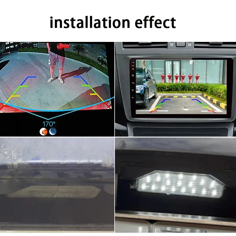 170 Degree AHD 1080P Car Rear View Camera for Mazda 6 Mazda6 Ruiyi RX-8 Atenza GH 2007-2013 Vehicle Trajectory/Ruler Night Visio