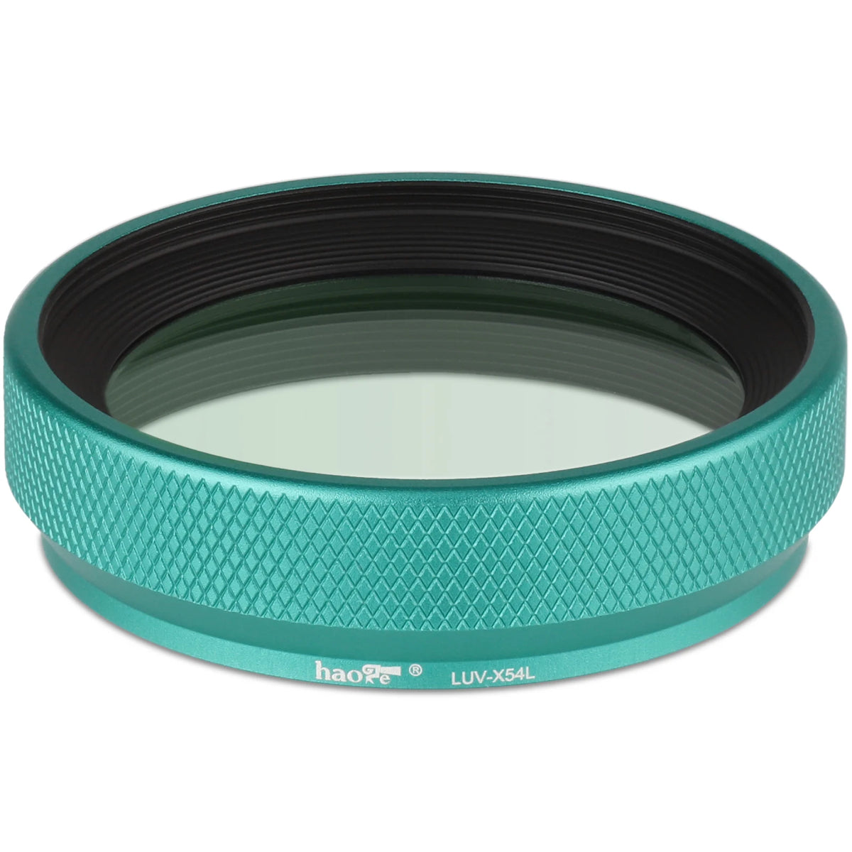 Haoge LUV-X54W Metal Lens Hood with MC UV Multicoated Ultraviolet Lens Filter for Fujifilm Fuji X100VI X100V Camera Silver