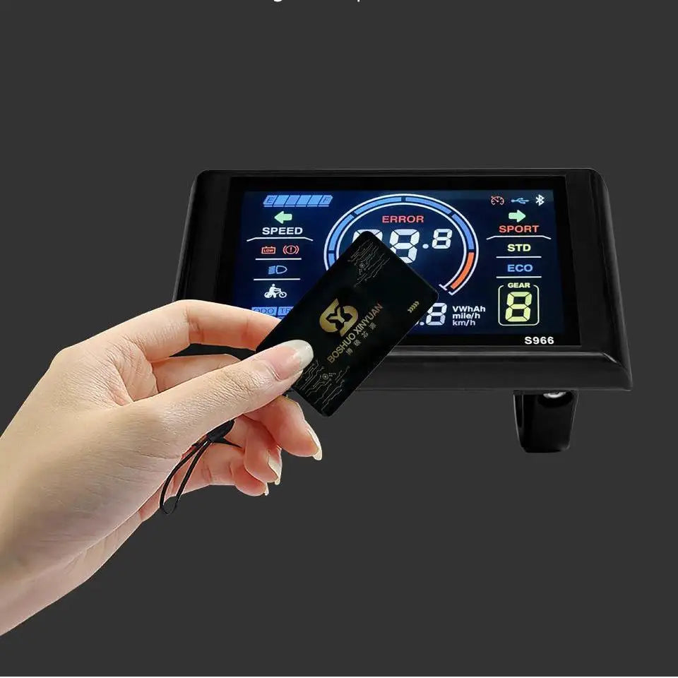 Ebike Sinawave Controller 36V/48V 17A/26A/30A with S966 NFC Display For 250W-1000W Electric Bicycle Conversion Parts E-scootor