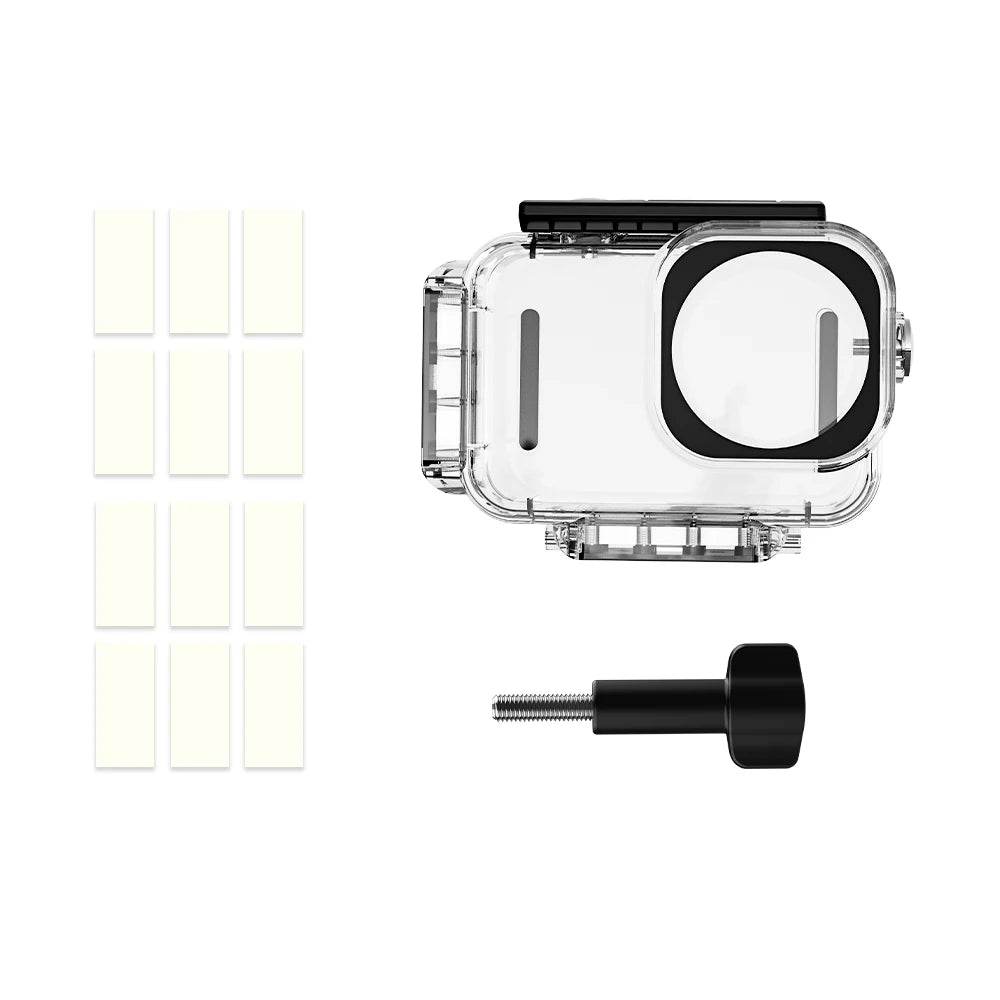 Flymile Action 6 60M Waterproof Case Underwater Diving Housing Cover Protective Case for DJI OSMO Action 6 Accessories