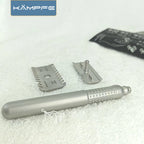 KAMPFE  CNC machining Stainless Steel Safety man shaver Blade Shaving Razors  with and 5 blades Mans tools