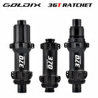 GOLDIX M370 MTB Hub Ratchet 36T 28 Hole Center Lock Disc Brake Straight Pull MTB Hub Thru/QR 148mm 141mm for SHIMANO SRAM