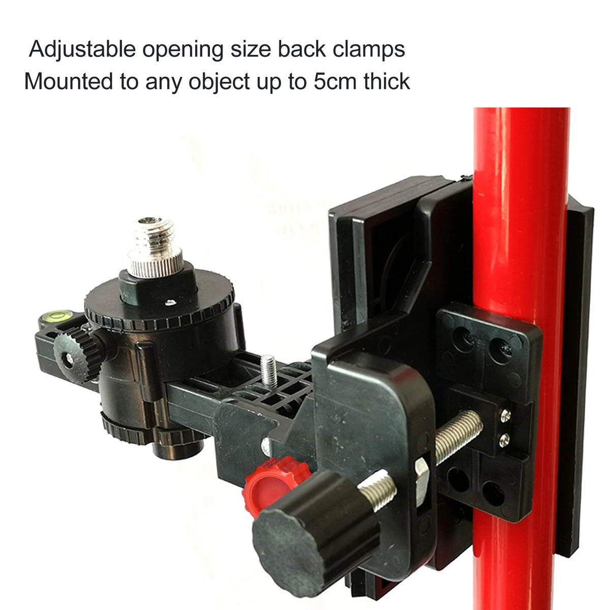 Level Measuring Layout Tools Level 360 Degree Adjustable Support Metal Plate Stretchable Rotatable for Wall Ceiling Mounted