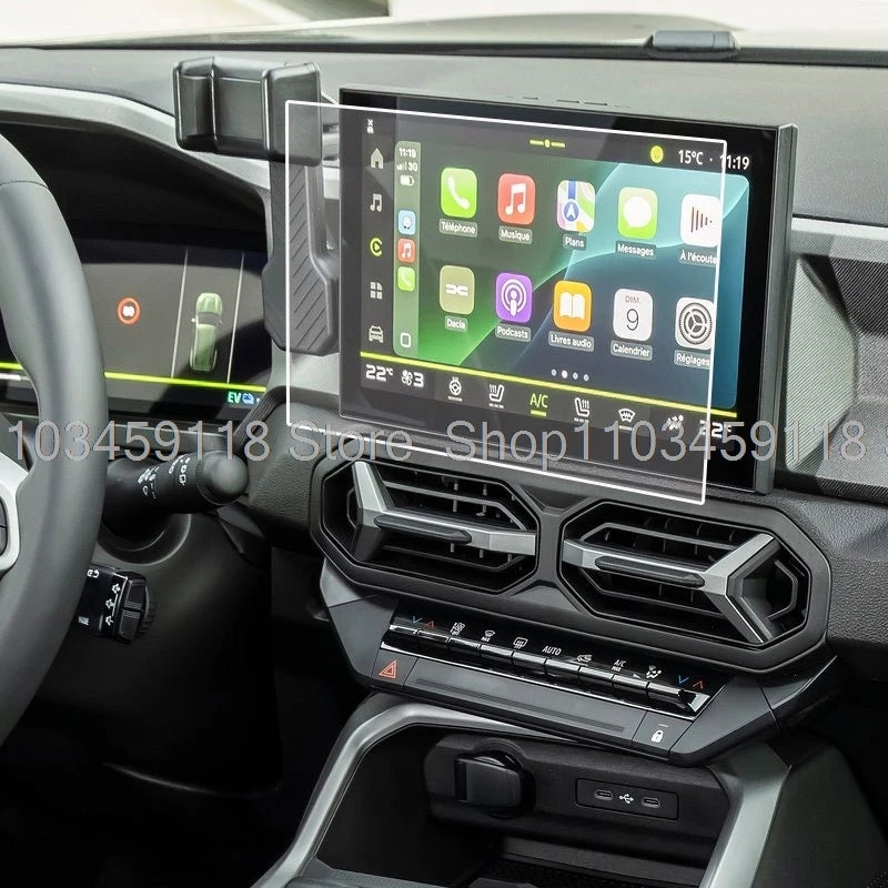 TPU  protective film For Dacia Bigster 2026 2025 car radio gps Navigation anti-scratch accessories
