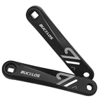 BUCKLOS Bike 152/170/175MM Crank Arms Aluminum Alloy Bicycle Crank Durable High Strength Repair Crank for Spinning Electric Bike