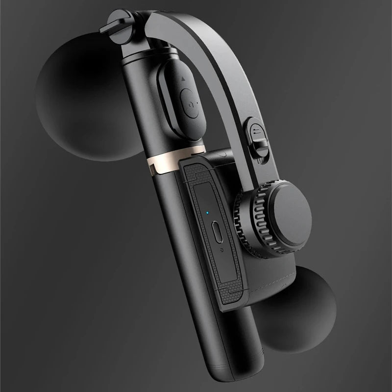 COOL DIER 2026 NEW Phone Gimbal stabilizer Wireless Bluetooth selfie stick tripod Stabilizer holder bracket For Smartphone live