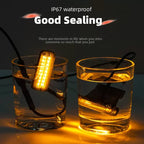 18LED Front Grille Light For Nissan Navara/Terra Car Daytime Running Light Wheel Eyebrow Lamp For Pickup Offroad 12V
