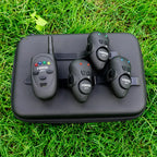 Hirisi Fishing Bait Alarm Set With Portable Case Luminous Fishing Bite Indicator Carp SV1 Fising Accessories