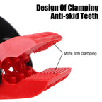 4Pcs Brush Hooks Auto Fasteners Cleaning Floor Pad Clips Carpet Wash Clamps Yoga Mats Fixed Tools Stand Holder Car Accessories