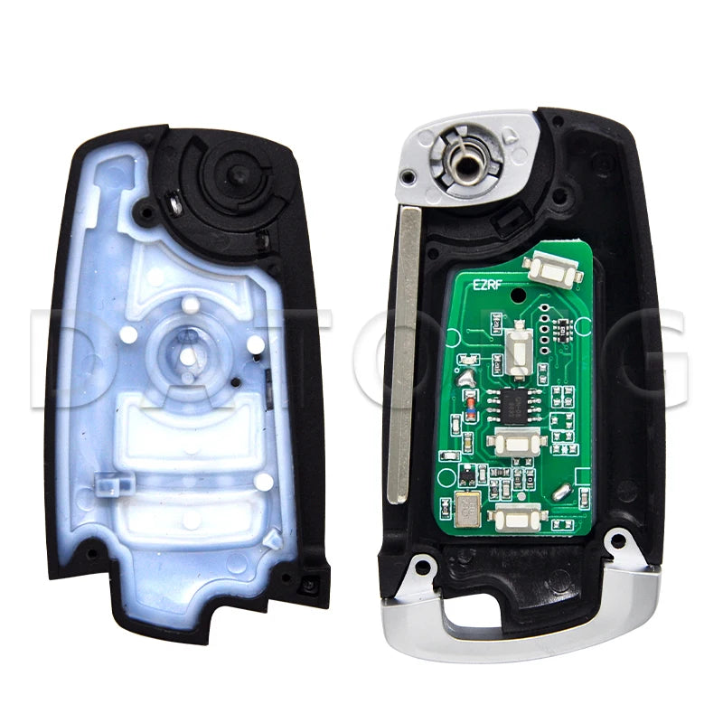 Datong World Car Remote Control Key For BMW E38 E39 E46 M5 X3 X5 Z3 Z4 EWS 315/433MHz ID44 PCF7935 Chip Upgrade Flip